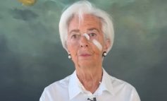 Лагард напуска предсрочно ЕЦБ и обясни за лепенките по лицето си