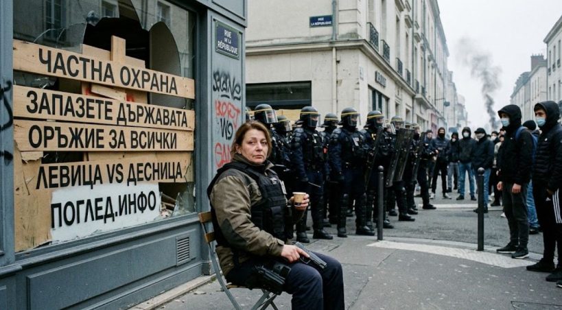 Срив на сигурността във Франция: Частни гардове замениха полицията в Париж и Орлеан